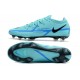 Crampons Nike Phantom GT2 Elite FG Bleu