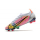 Chaussures Nike Mercurial Vapor 14 Elite FG Blanc Multicolore 