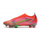 Chaussures Nike Mercurial Vapor 14 Elite FG Rubis Argent Metallique