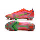 Chaussures Nike Mercurial Vapor 14 Elite FG Rubis Argent Metallique