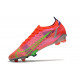 Chaussures Nike Mercurial Vapor 14 Elite FG Rubis Argent Metallique