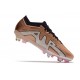Nike Zoom Mercurial Vapor 15 Elite SG Pro Mbappe Cuivre Métallique