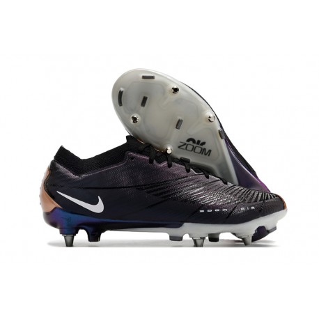 Nike Zoom Mercurial Vapor 15 Elite SG Pro Noir Cuivre Blanc