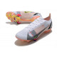 Nike Mercurial Vapor XIV Elite FG Crampons Blanc Noir Carmin Rose