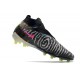 Nike Gripknit Phantom GX Elite​ DF FG Noir Volt Blanc Bleu Lumière