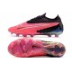 Chaussures Nike Phantom GX Elite FG Rose Noir