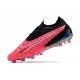 Chaussures Nike Phantom GX Elite FG Rose Noir