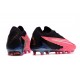 Chaussures Nike Phantom GX Elite FG Rose Noir