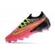 Chaussures Nike Phantom GX Elite FG Rose Noir Volt