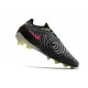 Chaussures Nike Phantom GX Elite FG Noir Volt Blanc Bleu Lumière