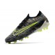 Chaussures Nike Phantom GX Elite FG Noir Volt Blanc Bleu Lumière