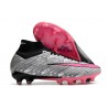 Nike Zoom Mercurial Superfly Elite 9 FG Argent Métallique Hyper Rose Noir