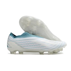 Chaussures de football adidas Copa Pure+ FG Blanc Gris Deux Bleu Seconde Main