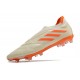 Chaussures adidas Copa Pure+ FG Blanc Cassé Orange Solaire Equipe
