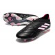 Chaussures de football adidas Copa Pure+ FG Noir Zero Met Rose Equipe Choc