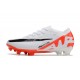 Nike Air Zoom Mercurial Vapor XV Elite XXV FG Blanc Rouge Noir