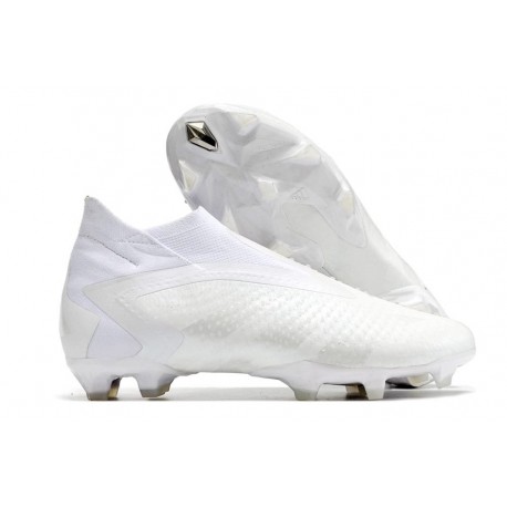 Chaussure de football adidas Predator Accuracy+ FG Blanc