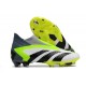 Chaussure de football adidas Predator Accuracy+ FG Blanc Noir Vert