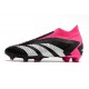 Chaussure de football adidas Predator Accuracy+ FG Noir Rose Blanc