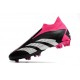 Chaussure de football adidas Predator Accuracy+ FG Noir Rose Blanc