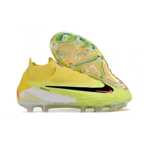 Nike Phantom GX Elite​ DF FG Link Vert Jaune Noir