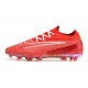 Chaussures Nike Phantom GX Elite FG Rouge Blanc