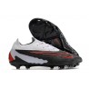 Chaussures Nike Phantom GX Elite FG Noir Gris Rouge