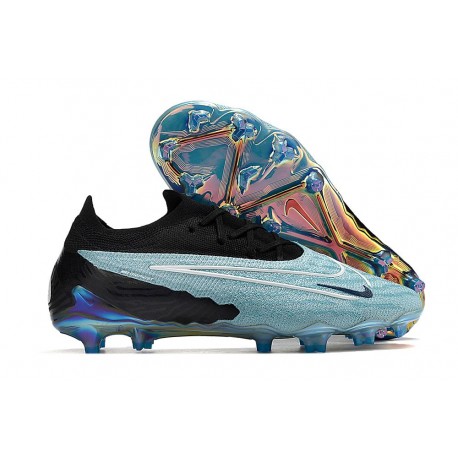 Chaussures Nike Phantom GX Elite FG Bleu Noir
