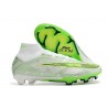 Nike Air Zoom Mercurial Superfly Elite IX FG Blanc Vert