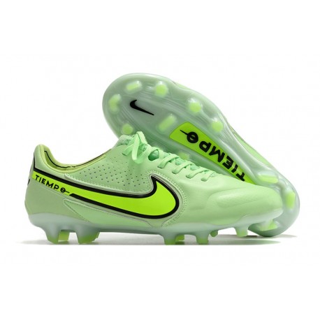 Chaussures de football Nike Tiempo Legend 9 Élite FG Vert