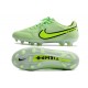 Chaussures de football Nike Tiempo Legend 9 Élite FG Vert