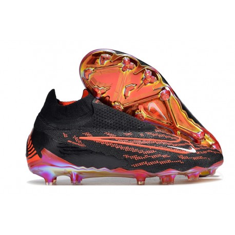 Nike Phantom GX Elite​ DF FG Link Noir Cramoisi Blanc