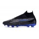 Nike Phantom GX Elite​ DF FG Link Noir Chrome Hyper Royal