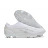 adidas X Crazyfast .1 Laceless FG Pearlized - Blanc
