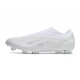 adidas X Crazyfast .1 Laceless FG Pearlized - Blanc