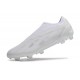 adidas X Crazyfast .1 Laceless FG Pearlized - Blanc