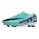 Nike Air Zoom Mercurial Vapor XV Elite FG Cyan Violet