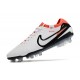 Nike Tiempo Legend X Elite FG Blanc Noir Pourpre