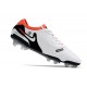 Nike Tiempo Legend X Elite FG Blanc Noir Pourpre