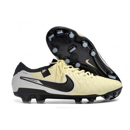 Nike Tiempo Legend X Elite FG Beige Noir