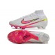 Nike Air Zoom Mercurial Superfly Elite IX FG Blanc Rose