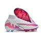 Nike Air Zoom Mercurial Superfly Elite IX FG Blanc Rose Bleu