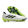 Chaussures de football adidas Copa Pure+ FG Blanc Noir Citron Lucide