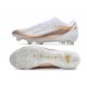 Chaussure adidas X Crazyfast Messi.1 FG Blanc Cuivre Métallique