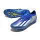 Chaussure adidas X Crazyfast Messi.1 FG Bleu Blanc Jaune