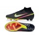 Nike Air Zoom Mercurial Superfly Elite IX FG MR Noir Argentee