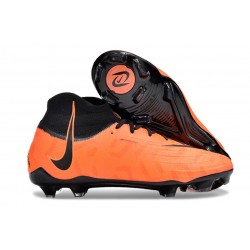 Chaussures Nike Phantom Luna Elite FG Orange Noir