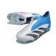 Chaussure de football adidas Predator Accuracy+ FG Blanc Bleu Noir