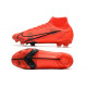 Nike Mercurial Superfly VIII Elite DF FG Rouge Noir