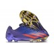 Chaussure adidas X Crazyfast+ FG Violet Rouge Bleu